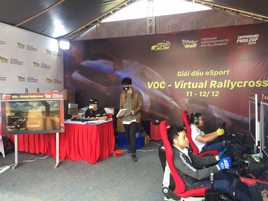 Trải nghiệm đường đua trực tuyến hấp dẫn tại PVOIL VOC 2021