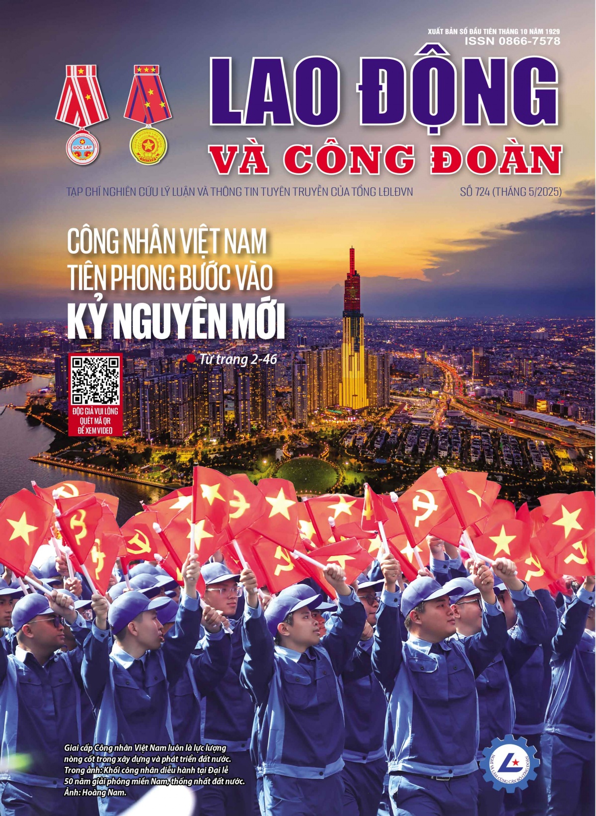 Lao động công đoàn tháng 5 - 2025