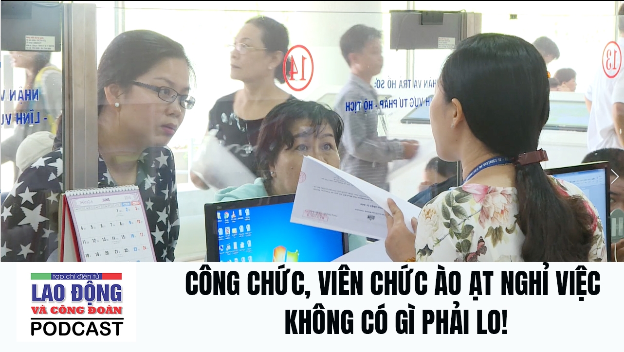 Podcast Cà phê tối: Công chức, viên chức ào ạt nghỉ việc không có gì phải lo!