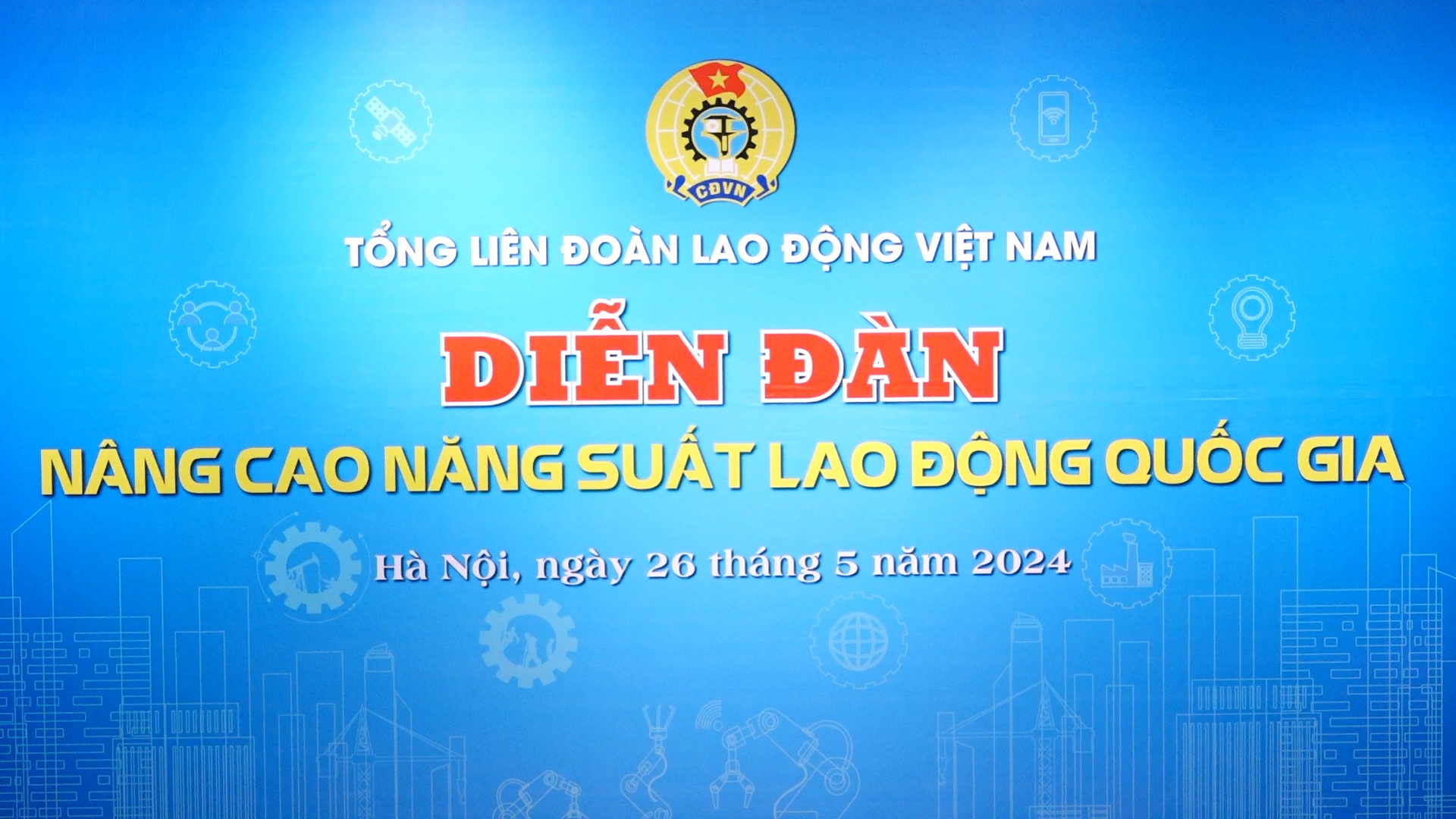 Diễn đàn Nâng cao Năng suất Lao động Quốc gia năm 2024