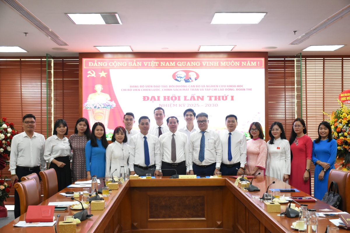 Đại hội Chi bộ Viện Chiến lược, Chính sách Mặt trận và Tạp chí Lao động – Đoàn thể lần thứ I