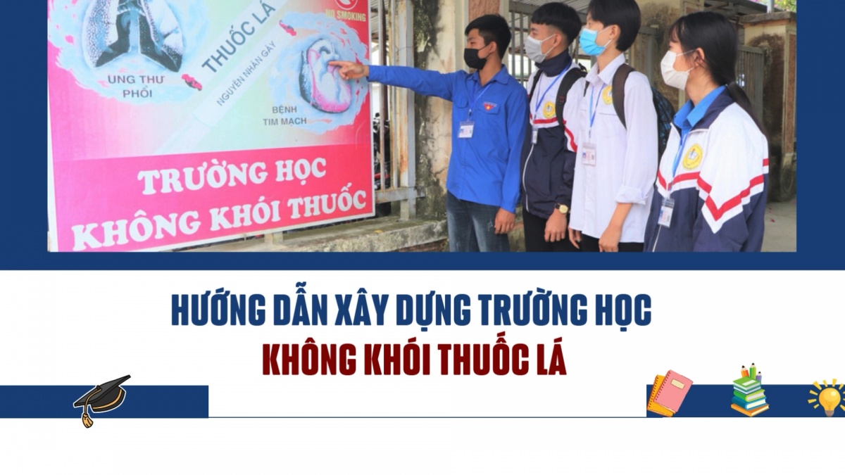 Hướng dẫn xây dựng trường học không khói thuốc lá
