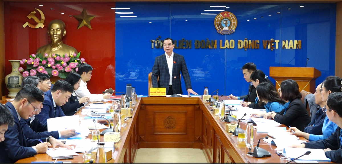 Tổng LĐLĐ Việt Nam thẩm định hồ sơ Đại hội Công đoàn tỉnh Quảng Ninh lần XV