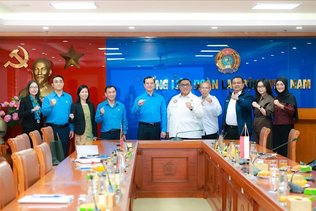 Công đoàn Việt Nam – Indonesia: Chung tiếng nói vì người lao động ASEAN