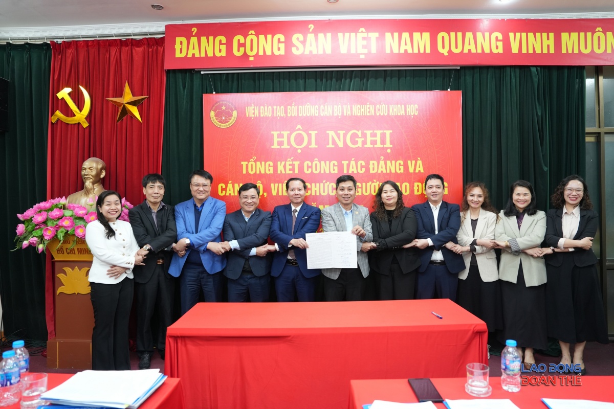 Viện Đào tạo, Bồi dưỡng cán bộ và Nghiên cứu khoa học tổng kết năm 2025