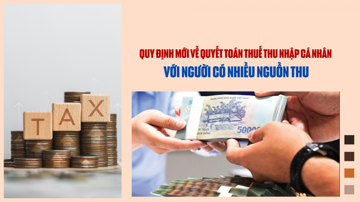 Quy định mới về quyết toán thuế TNCN với người có nhiều nguồn thu