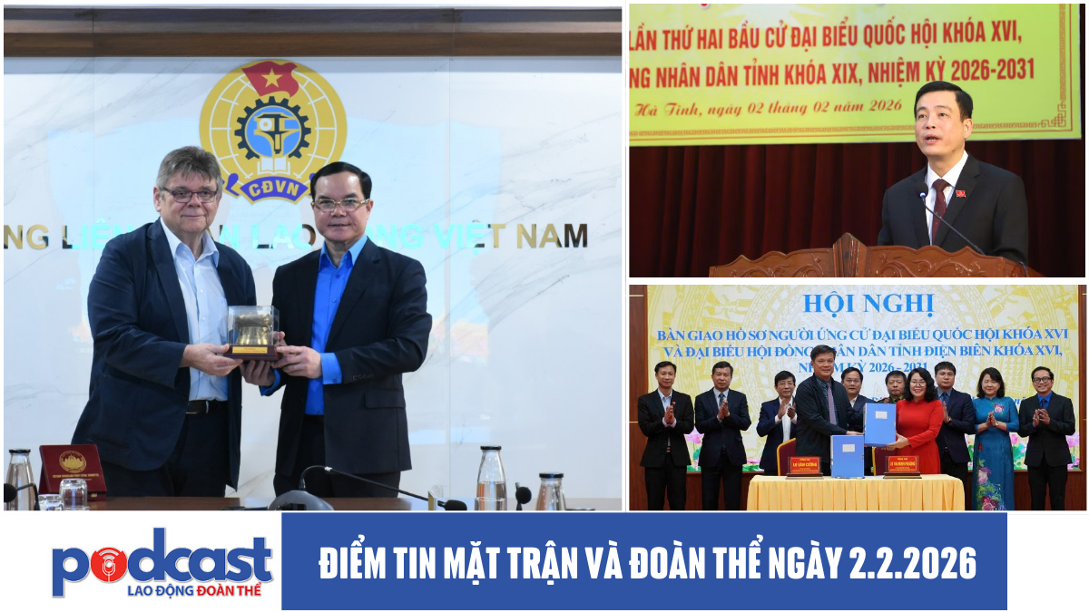 Điểm tin Mặt trận và Đoàn thể ngày 2.2.2026