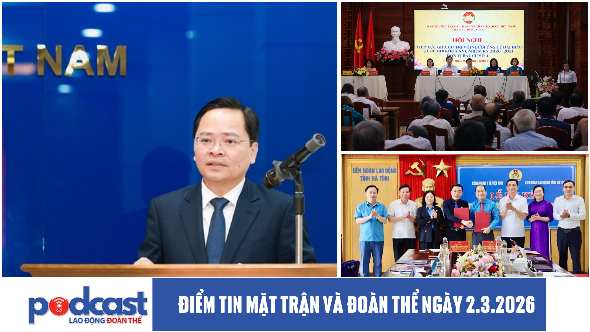 Điểm tin Mặt trận và Đoàn thể ngày 2.3.2026