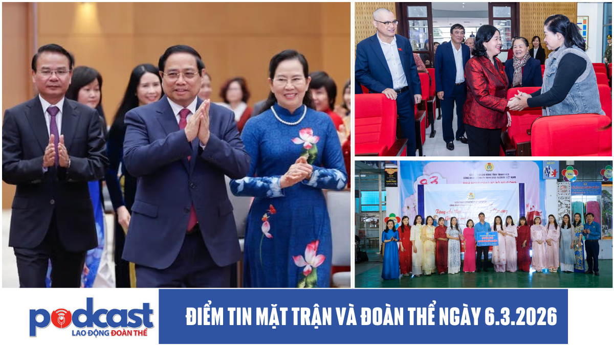 Điểm tin Mặt trận và Đoàn thể ngày 6.3.2026