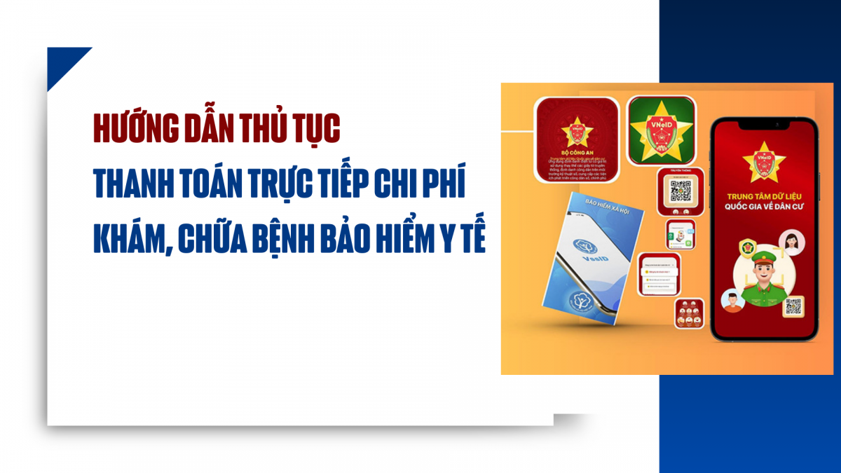 Hướng dẫn thủ tục thanh toán trực tiếp chi phí khám, chữa bệnh bảo hiểm y tế