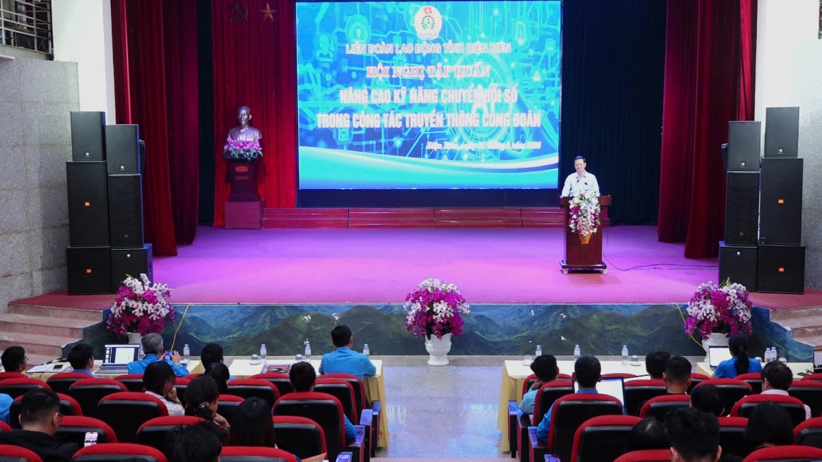 LĐLĐ tỉnh Điện Biên tập huấn truyền thông Công đoàn