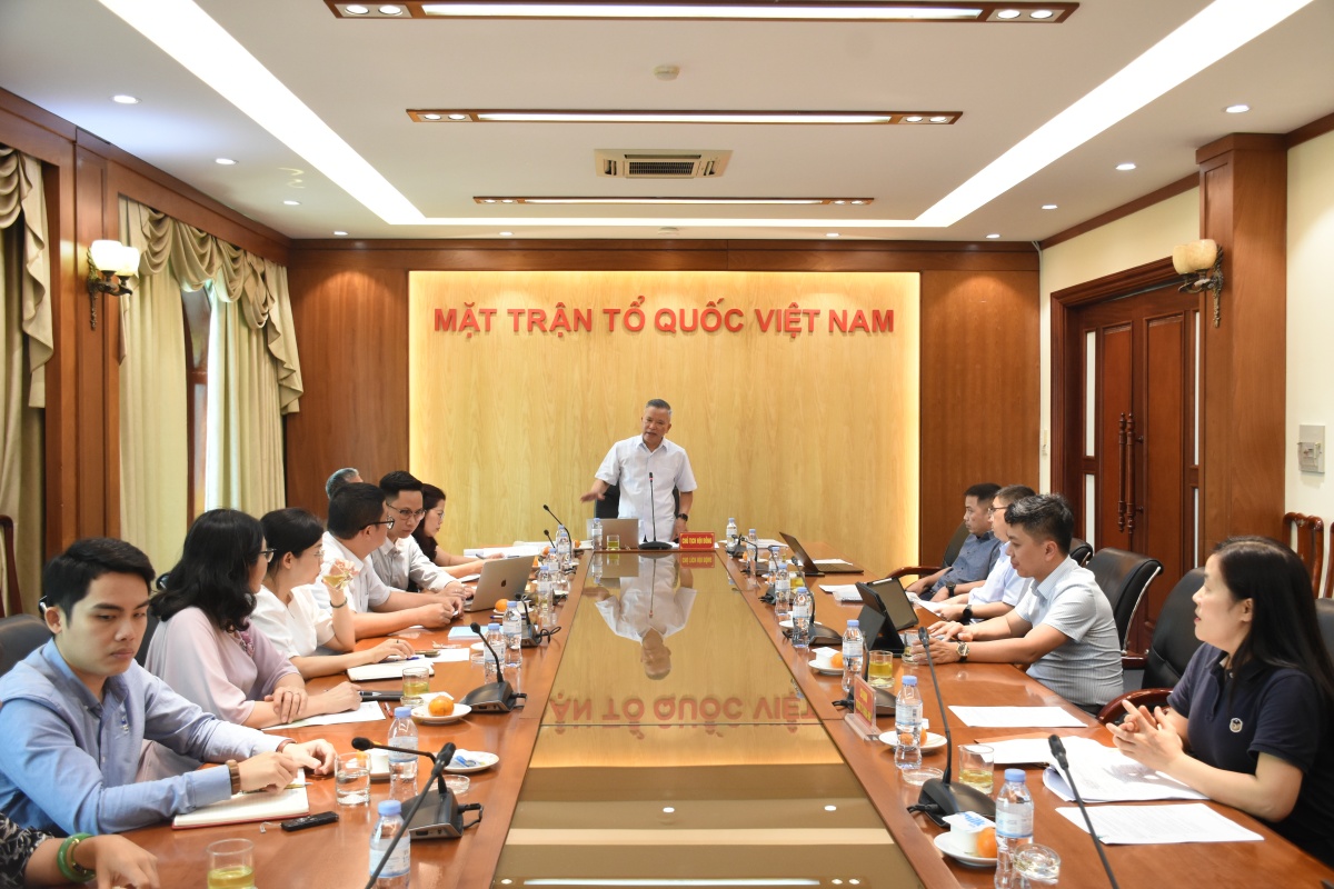 Ủy ban Trung ương Mặt trận Tổ quốc Việt Nam thông qua thuyết minh 3 đề tài khoa học cấp bộ quan trọng