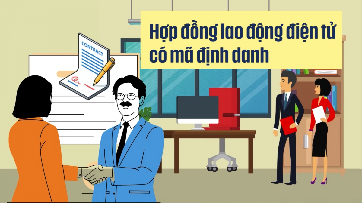 Hợp đồng lao động điện tử có mã định danh: Bước tiến bảo vệ quyền lợi người lao động