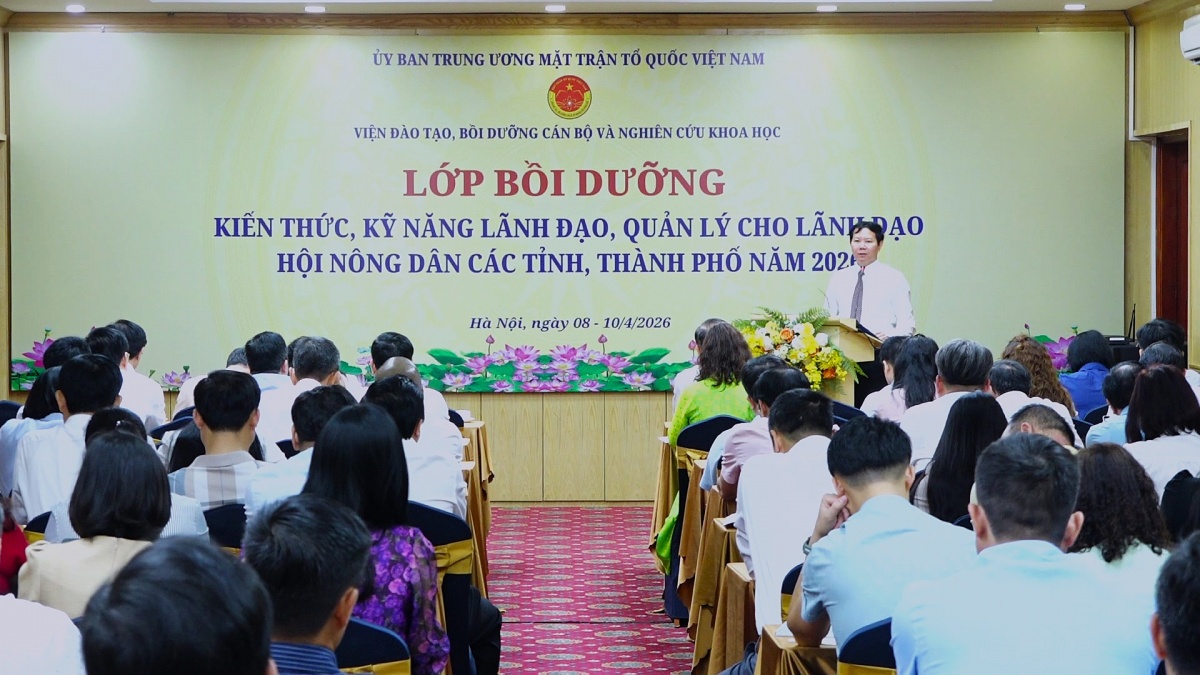 Nâng cao năng lực cán bộ Hội Nông dân trong bối cảnh mới